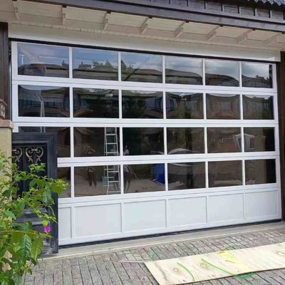 Vue complète Sécurité Porte de garage électrique volets roulants haute visibilité