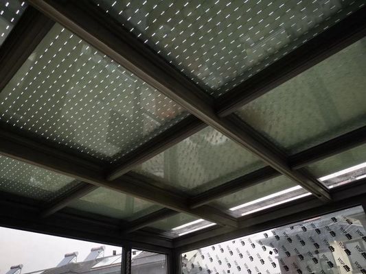 SA-77 volet de fenêtre automatique en alliage d'aluminium pour abri avec certification CE/ISO